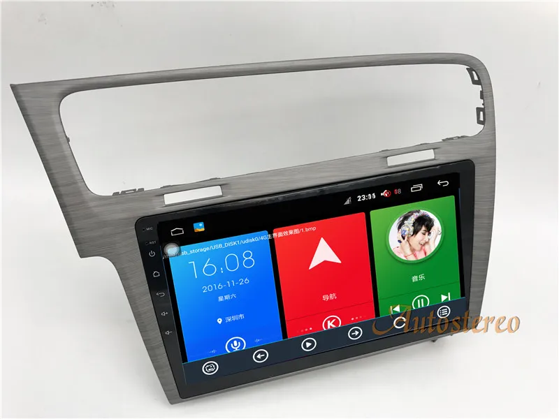 For GOLF 7 Car Stereo 10.2 Inch Quad Core Android 5.1 Car GPS Navigation Head Unit For Volkswagen VW Golf 7 2013-2016
For GOLF 7 Car Stereo 10.2 Inch Quad Core Android 5.1 Car GPS Navigation Head Unit For Volkswagen VW Golf 7 2013-2016