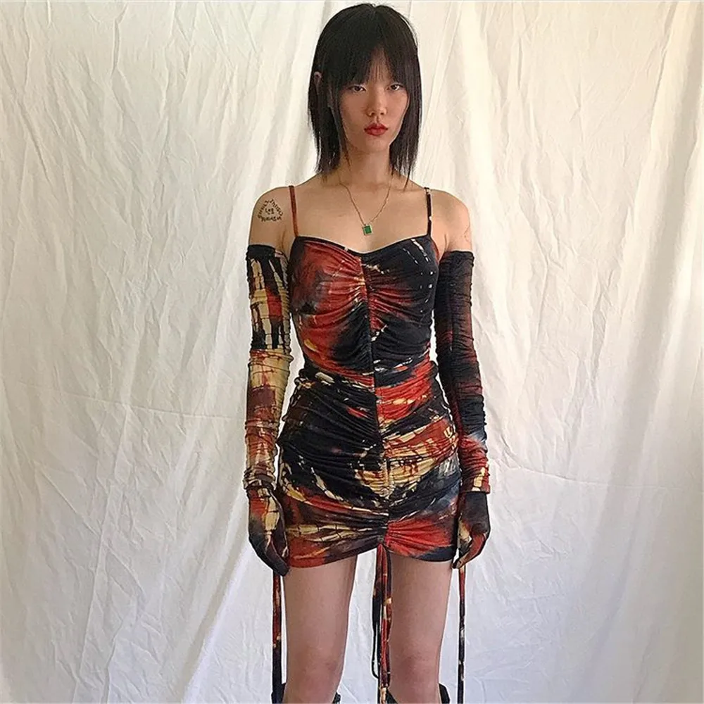 KGFIGU Halloween tie dye dress 2019 New Arrivals ruched mini dresses sexy straplesss long sleeve bodycon vestidos drop shipping
KGFIGU Halloween tie dye dress 2019 New Arrivals ruched mini dresses sexy straplesss long sleeve bodycon vestidos drop shipping