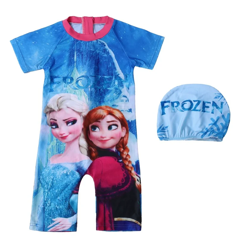 Children's wear 2018 new girls in the big children ice snow Princess print cartoon Europe and America children's swimwear
Children's wear 2018 new girls in the big children ice snow Princess print cartoon Europe and America children's swimwear