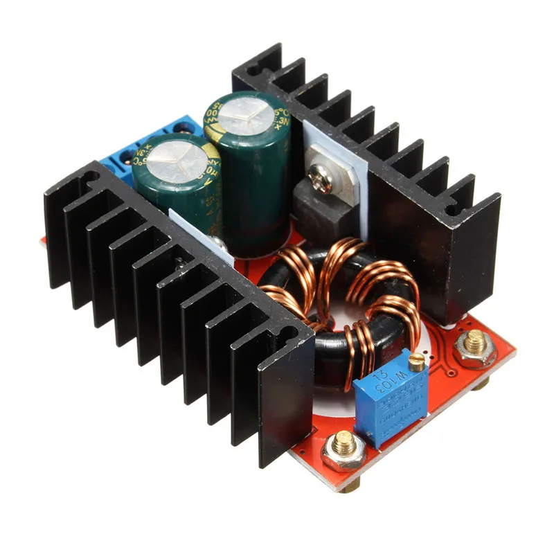 1PC New Arrival 150W DC-DC Boost Converter 10-32V to 12-35V 6A Step-Up Power Supply Module DIY Electric step-up module
1PC New Arrival 150W DC-DC Boost Converter 10-32V to 12-35V 6A Step-Up Power Supply Module DIY Electric step-up module