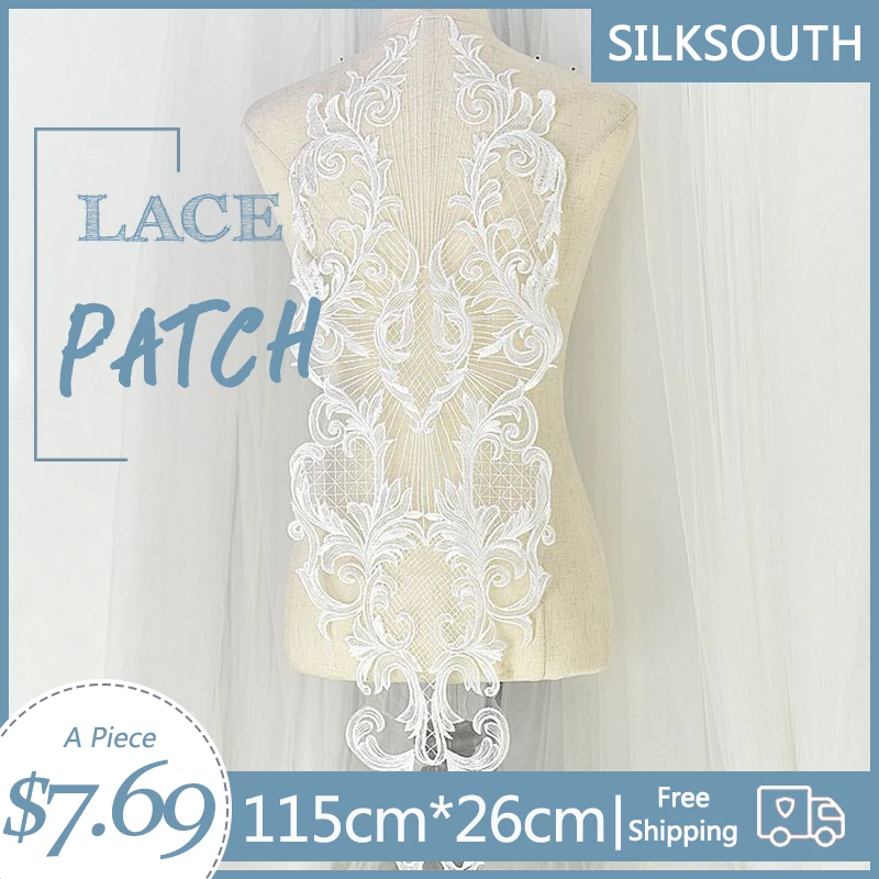 1Piece Super Embroidery Lace Flower Handmade Wedding Dress DIY Dress Material Accessories Background Decoration Accessories
1Piece Super Embroidery Lace Flower Handmade Wedding Dress DIY Dress Material Accessories Background Decoration Accessories