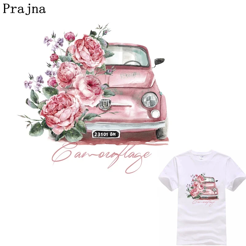 Prajna Romantic Rose Car Heat Transfers Clothes Iron Stickers PVC Iron On Patch Thermal Transfer Hot Vinyl Heat Transfer DIY
Prajna Romantic Rose Car Heat Transfers Clothes Iron Stickers PVC Iron On Patch Thermal Transfer Hot Vinyl Heat Transfer DIY
