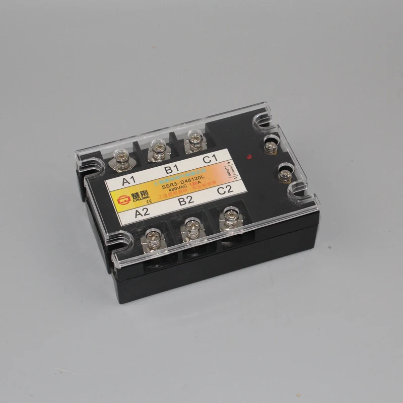 DC-AC 3 phase SSR 120A Solide State Relay DC 3-25V DC 480V AC Voltage regulator SSR in stock
DC-AC 3 phase SSR 120A Solide State Relay DC 3-25V DC 480V AC Voltage regulator SSR in stock