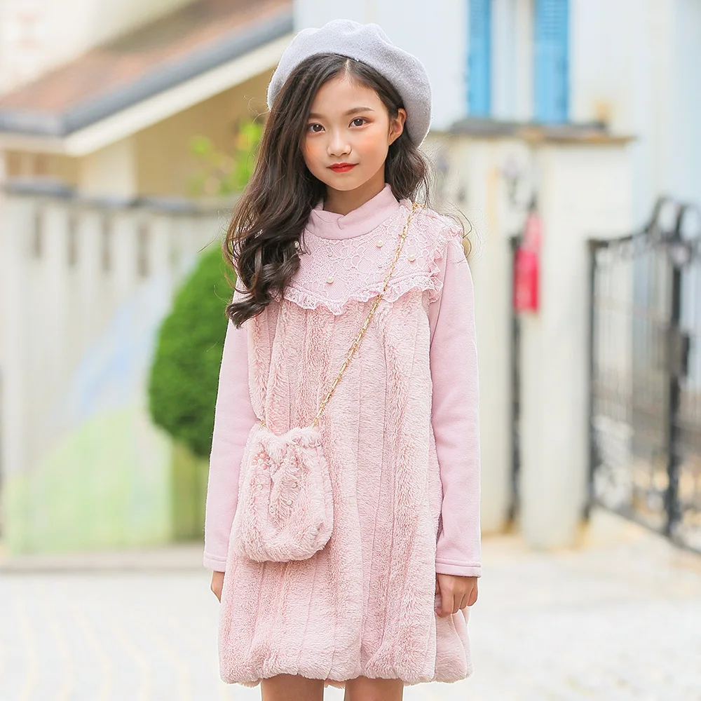 Princess Girl Dress Faux Fur Beautiful Winter Girls New Year Wedding Party Dress Girls Dresses Clothing Lace Beading Designs 12
Princess Girl Dress Faux Fur Beautiful Winter Girls New Year Wedding Party Dress Girls Dresses Clothing Lace Beading Designs 12