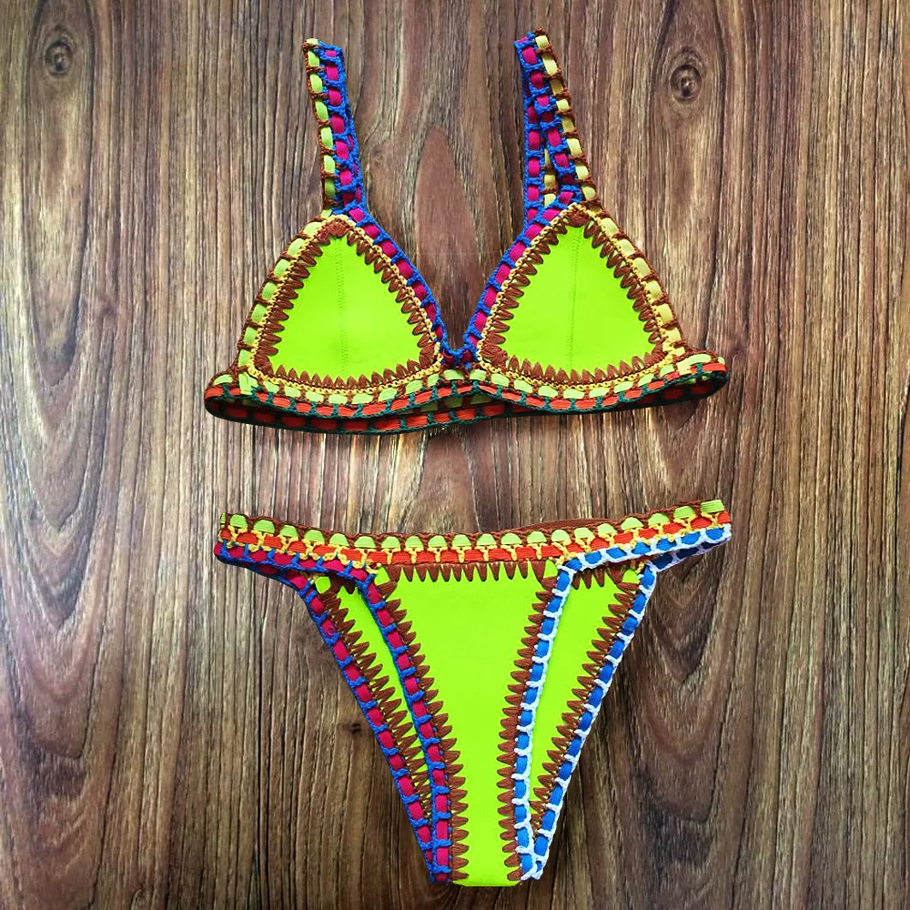 13 Candy Colors Handmake Knitting Hook Flowers Women Bikinis Set Mix Colors Crochet Biquini Beach Wear Trajes De Bano DE174
13 Candy Colors Handmake Knitting Hook Flowers Women Bikinis Set Mix Colors Crochet Biquini Beach Wear Trajes De Bano DE174