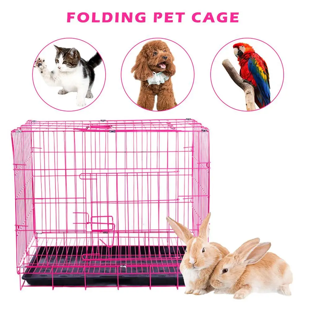 Thickened Pet Folding Cage for Dog Cat Rabbit Pigeon Parrot Transport Iron Wire Cage
Thickened Pet Folding Cage for Dog Cat Rabbit Pigeon Parrot Transport Iron Wire Cage