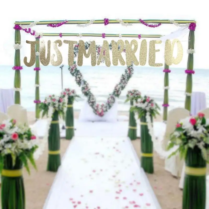 Mr Mrs "Just Married" Banner Bride Groom Wedding Decoration Wedding Garland Bridal Shower Party Supplies Wedding Decoration
Mr Mrs "Just Married" Banner Bride Groom Wedding Decoration Wedding Garland Bridal Shower Party Supplies Wedding Decoration