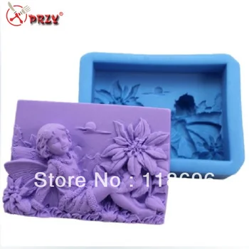 Flower Faery Soap Mold Silicone Mold for Soap Handmade Soap Mold Resin Molds Moulds No.:si345 Aroma Stone Rubber PRZY 001
Flower Faery Soap Mold Silicone Mold for Soap Handmade Soap Mold Resin Molds Moulds No.:si345 Aroma Stone Rubber PRZY 001