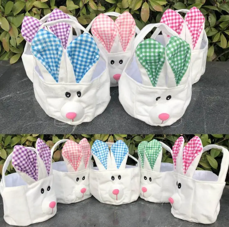 Flannel Rabbit Ear Easter Baskets 5 Colors Tote Bags Cute Hand Storage Bag Easter Decoration Party Favor SN148
Flannel Rabbit Ear Easter Baskets 5 Colors Tote Bags Cute Hand Storage Bag Easter Decoration Party Favor SN148