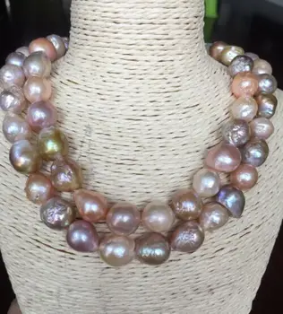 elegant 12-14mm south sea baroque multicolor pealr necklace 34inch
elegant 12-14mm south sea baroque multicolor pealr necklace 34inch