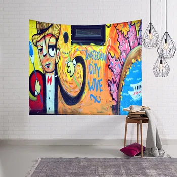 Amsterdam City Love Wall Tapestry Doodle Painting Wall Hanging Tapestries Home Textile Fabric Beach Mat
Amsterdam City Love Wall Tapestry Doodle Painting Wall Hanging Tapestries Home Textile Fabric Beach Mat