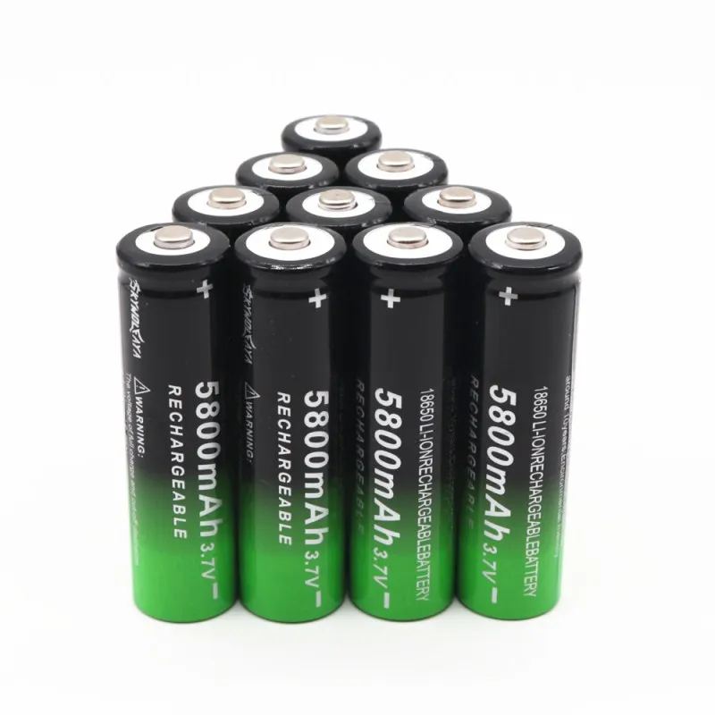 2019 lite 18650 Battery Rechargeable Battery 3.7V 18650 5800 mAh Capacity Li-ion Rechargeable Battery For Flashlight battery
2019 lite 18650 Battery Rechargeable Battery 3.7V 18650 5800 mAh Capacity Li-ion Rechargeable Battery For Flashlight battery