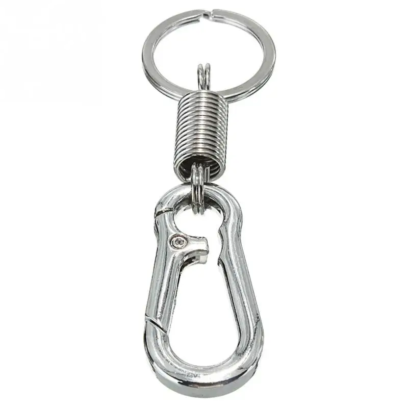 Retractable keyring Stainless steel Belt Clip Keychain Sadoun.com