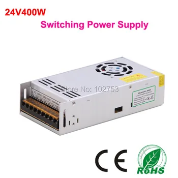 24v 400w switch power supply 1pcs free shipping certified dc adapter led driver for strips, AC220V/110V transformer converter 
24v 400w switch power supply 1pcs free shipping certified dc adapter led driver for strips, AC220V/110V transformer converter
