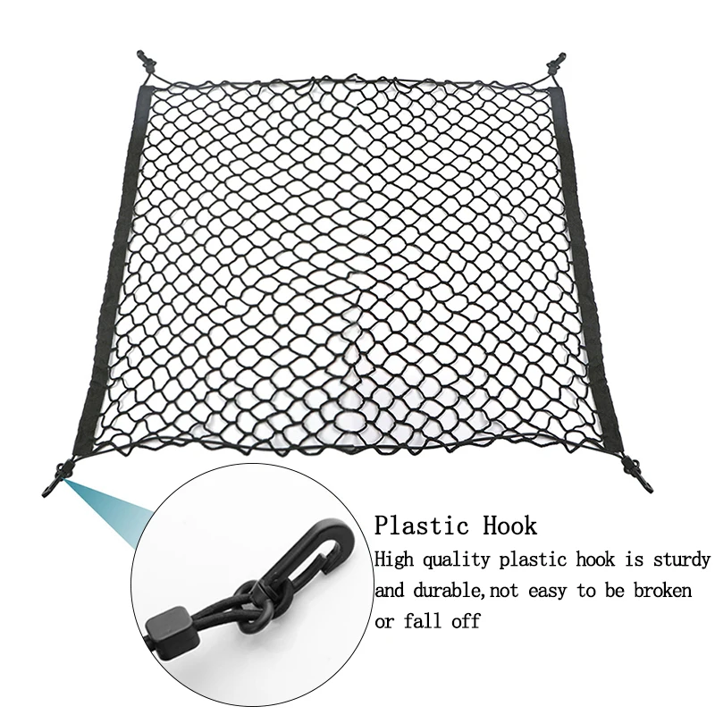 Big Elastic Univerasal Car Nylon Net Camping Organizer Car Luggage Boot Organizer Bag Tidy Net Storage for Suv Motorcycle Trunk
Big Elastic Univerasal Car Nylon Net Camping Organizer Car Luggage Boot Organizer Bag Tidy Net Storage for Suv Motorcycle Trunk