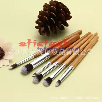 by ems or dhl 100sets Pro 6 Pcs Bamboo Handle Eye Brushes Makeup Flat Brushes Set Hairbrush eco-envrionmently 
by ems or dhl 100sets Pro 6 Pcs Bamboo Handle Eye Brushes Makeup Flat Brushes Set Hairbrush eco-envrionmently