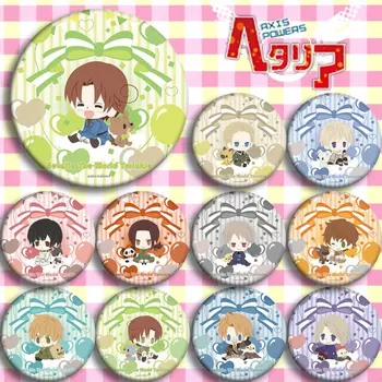 Japan Anime Hetalia E Cosplay Badge 58mm Cartoon Collection Backpacks Badges Bags Button Brooch Pins gift
Japan Anime Hetalia E Cosplay Badge 58mm Cartoon Collection Backpacks Badges Bags Button Brooch Pins gift