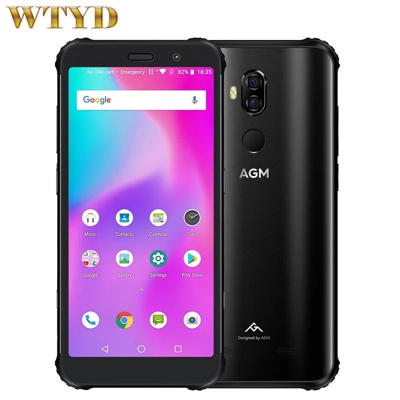 AGM X3 Rugged 8GB 128GB IP68 Waterproof Face Fingerprint OTG NFC Wireless Charge 4100mAh 5.99'' Android8.1 Octa Core Smartphone
AGM X3 Rugged 8GB 128GB IP68 Waterproof Face Fingerprint OTG NFC Wireless Charge 4100mAh 5.99'' Android8.1 Octa Core Smartphone