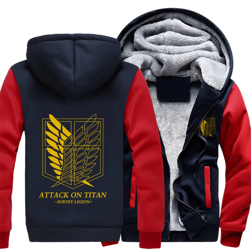 Attack on Titan Cosplay Hoodie Sweatshirt Hooded Casual Hoodies Jacket Coats Only Survey Corps Logo Cosplay Costume
Attack on Titan Cosplay Hoodie Sweatshirt Hooded Casual Hoodies Jacket Coats Only Survey Corps Logo Cosplay Costume