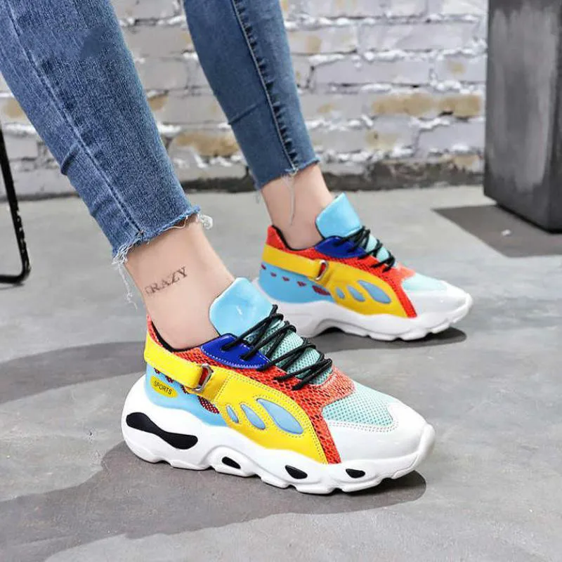 2019 Spring Autumn Women Casual Shoes Comfortable Platform Woman Sneakers Ladies Trainers Chaussure Femme Platform Sneakers
2019 Spring Autumn Women Casual Shoes Comfortable Platform Woman Sneakers Ladies Trainers Chaussure Femme Platform Sneakers