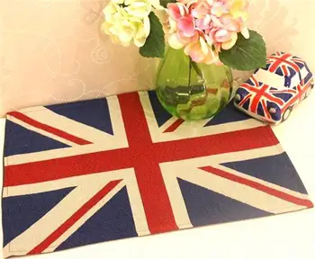 MUZZI 4 piece free shipping british flag table runner zakka fabric table mat placemat two-color stripe table Flag
MUZZI 4 piece free shipping british flag table runner zakka fabric table mat placemat two-color stripe table Flag