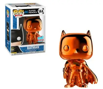 2018 ECCC Exclusive Official Funko pop Chrome Batman #144 Vinyl Action Figure Collectible Model Toy with Original Box
2018 ECCC Exclusive Official Funko pop Chrome Batman #144 Vinyl Action Figure Collectible Model Toy with Original Box