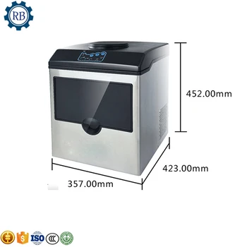 low noise high efficiency ice making machine with ice water and ice block use 
low noise high efficiency ice making machine with ice water and ice block use