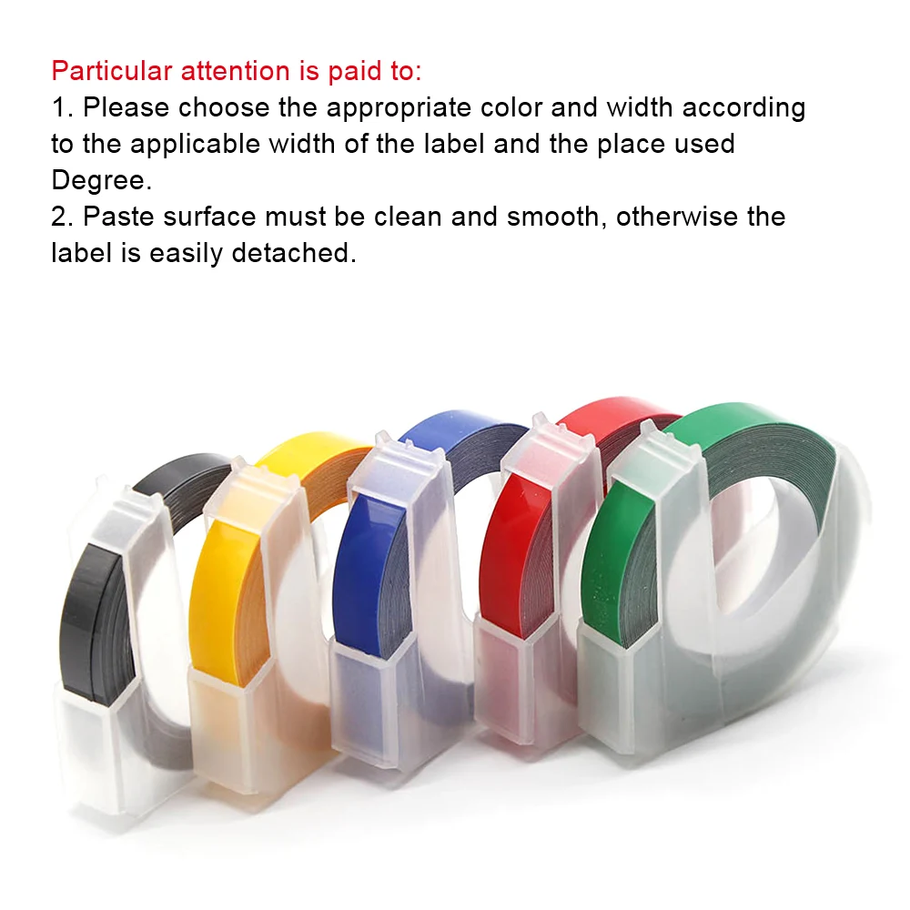 PVC Waterproof Corrosion Resistant High Temperature Resistant Durable Label Machine Ribbon 3m Oil Resistance Tag Sticker Tape
PVC Waterproof Corrosion Resistant High Temperature Resistant Durable Label Machine Ribbon 3m Oil Resistance Tag Sticker Tape