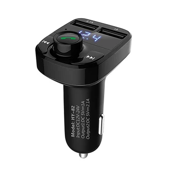 Car Kit Bluetooth FM Transmitter Car MP3 Audio Player FM Modulator Handsfree LCD Display Dual USB Charger for Smartphone New
Car Kit Bluetooth FM Transmitter Car MP3 Audio Player FM Modulator Handsfree LCD Display Dual USB Charger for Smartphone New
