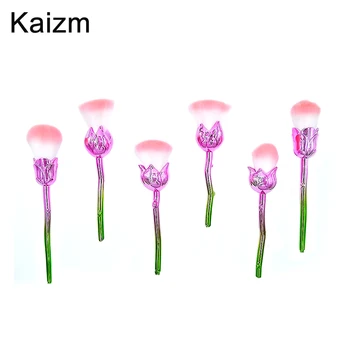 Kaizm 6pcs Rose Makeup Brushes Powder Blush Foundation Brush Cosmetic Pink Rose Make up Brush Beauty Soft Hair Brush for Makeup
Kaizm 6pcs Rose Makeup Brushes Powder Blush Foundation Brush Cosmetic Pink Rose Make up Brush Beauty Soft Hair Brush for Makeup