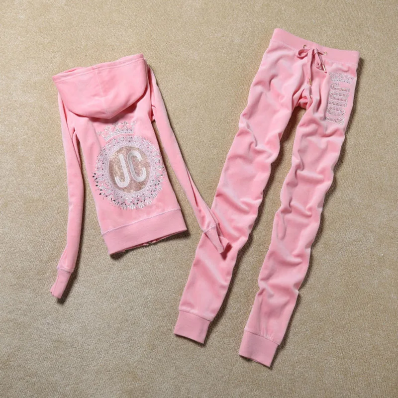 Fashion Casual Velvet Fabric Women Tracksuits Velour Suit Hoodies Tops and Sweat Pants Set S-XL
Fashion Casual Velvet Fabric Women Tracksuits Velour Suit Hoodies Tops and Sweat Pants Set S-XL