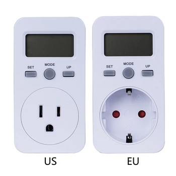 Plug-in Digital wattmeter LCD Energy Monitor Power Meter Electricity Electric swr meter Usage Monitoring Socket US/EU Plug
Plug-in Digital wattmeter LCD Energy Monitor Power Meter Electricity Electric swr meter Usage Monitoring Socket US/EU Plug