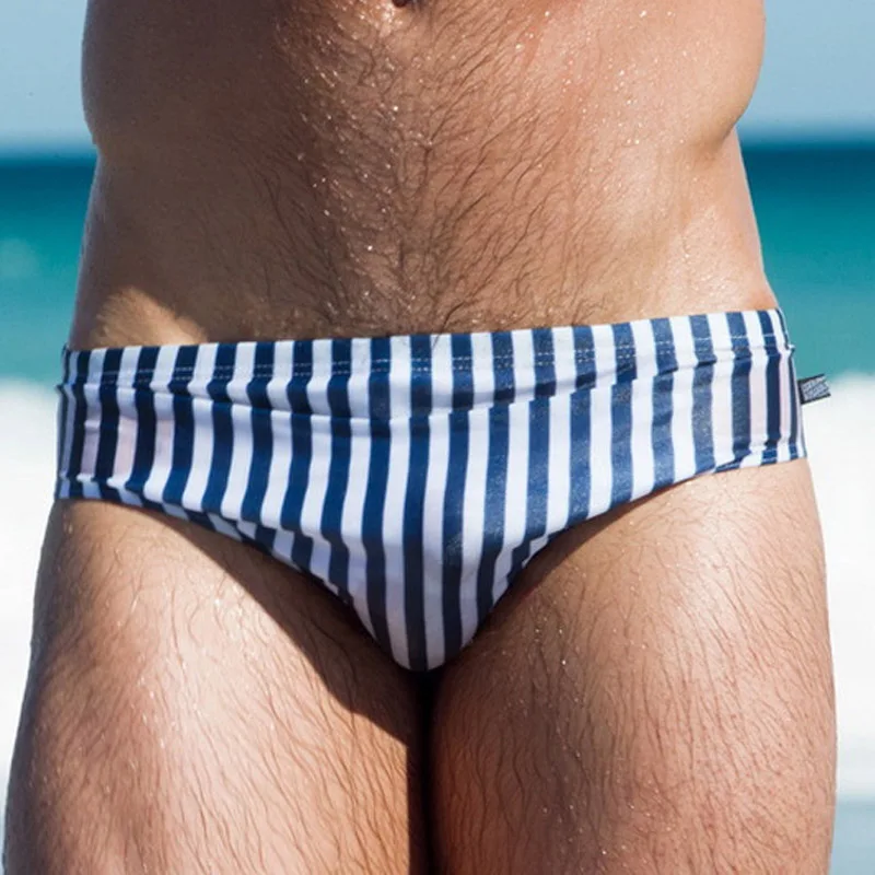 Sexy Men's Swim Trunks Swimwear Striped Swim Briefs Bikini Beach Swimming Boxers Swimsuit Board Shorts S M L XL
Sexy Men's Swim Trunks Swimwear Striped Swim Briefs Bikini Beach Swimming Boxers Swimsuit Board Shorts S M L XL