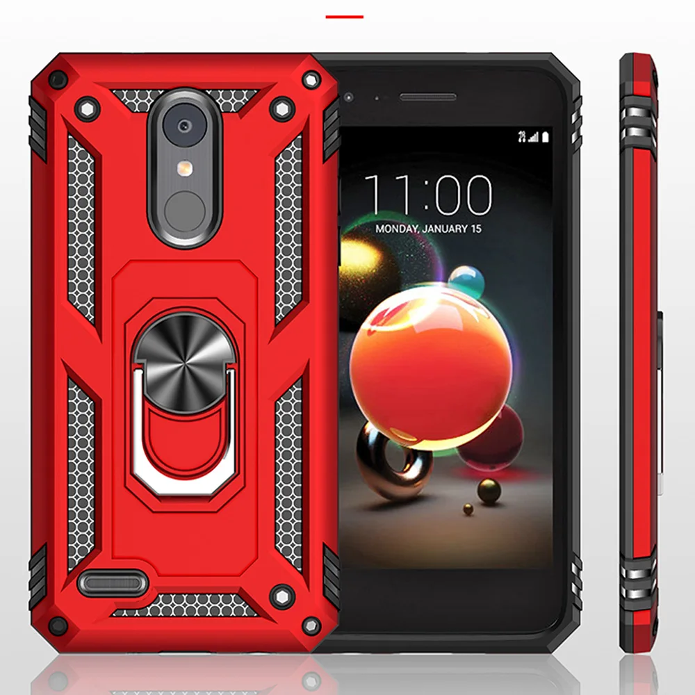 For LG Aristo 2/3 Case Dual Layer Military Armor Case Magnetic Ring Stand Shockproof Hard Back Cover
For LG Aristo 2/3 Case Dual Layer Military Armor Case Magnetic Ring Stand Shockproof Hard Back Cover