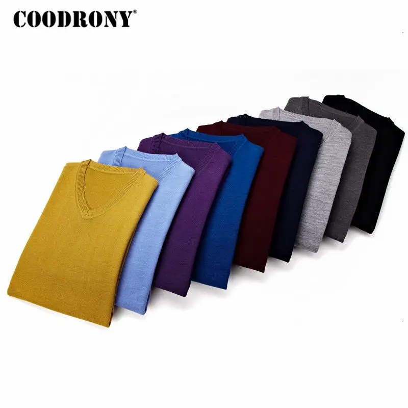 COODRONY Sweater Men Clothing 2018 Autumn Winter Pull Homme Cashemre Pullover Sweaters Men Casual V-Neck Wool Jersey Hombre 8127
COODRONY Sweater Men Clothing 2018 Autumn Winter Pull Homme Cashemre Pullover Sweaters Men Casual V-Neck Wool Jersey Hombre 8127