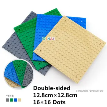 16*16 Dots Double sided DIY Building Blocks bottom plate Toys ninjago Educational Base Plate Compatible With LegoINGl for gift
16*16 Dots Double sided DIY Building Blocks bottom plate Toys ninjago Educational Base Plate Compatible With LegoINGl for gift