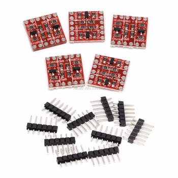 5 Sets 4 Channel Bi-Directional Logic Level Shifter Converter 3.3V-5V Logics Level Converter Dropship
5 Sets 4 Channel Bi-Directional Logic Level Shifter Converter 3.3V-5V Logics Level Converter Dropship