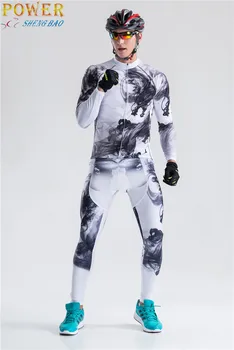 Men Cycling Jerseys Set Fitness Tights Long Sleeve Coats Outdoors Clothing Bike Riding Sports Clothes 2017 black and white
Men Cycling Jerseys Set Fitness Tights Long Sleeve Coats Outdoors Clothing Bike Riding Sports Clothes 2017 black and white
