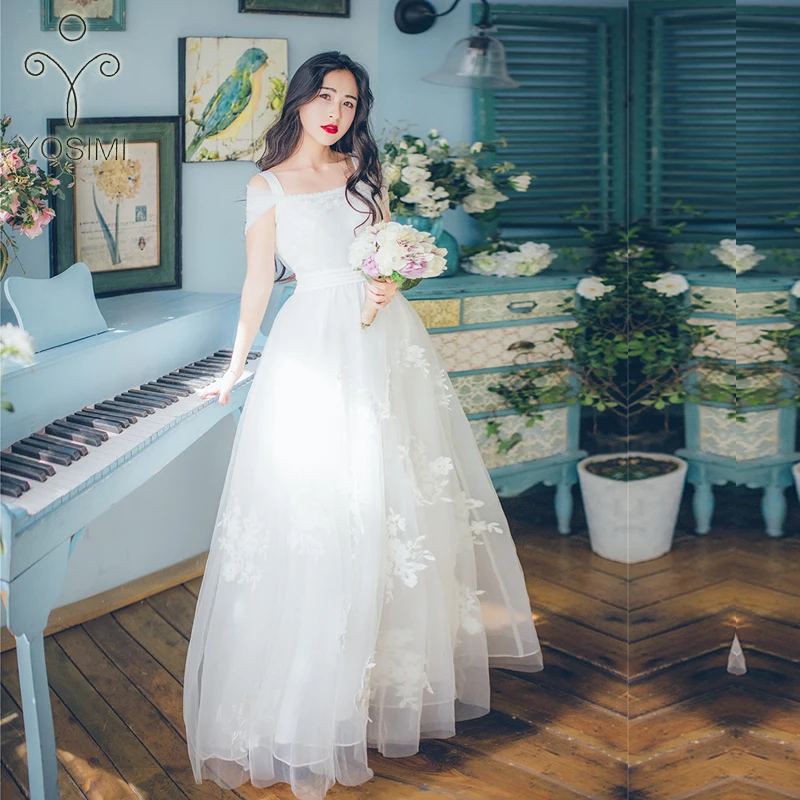 YOSIMI 2018 Summer Long Women Dress Evening Party Female Dress Maxi Elegant White Voile Floral Embroidery Slash Neck High Qualit
YOSIMI 2018 Summer Long Women Dress Evening Party Female Dress Maxi Elegant White Voile Floral Embroidery Slash Neck High Qualit