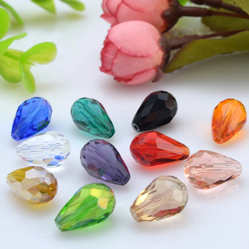 2017 Pear Shape Offer Limited 10 Mm Water Drop Crystal Bead 20pcs / Lot Necklace Earrings Diy Hand Fake Beads Jewelry Making
2017 Pear Shape Offer Limited 10 Mm Water Drop Crystal Bead 20pcs / Lot Necklace Earrings Diy Hand Fake Beads Jewelry Making