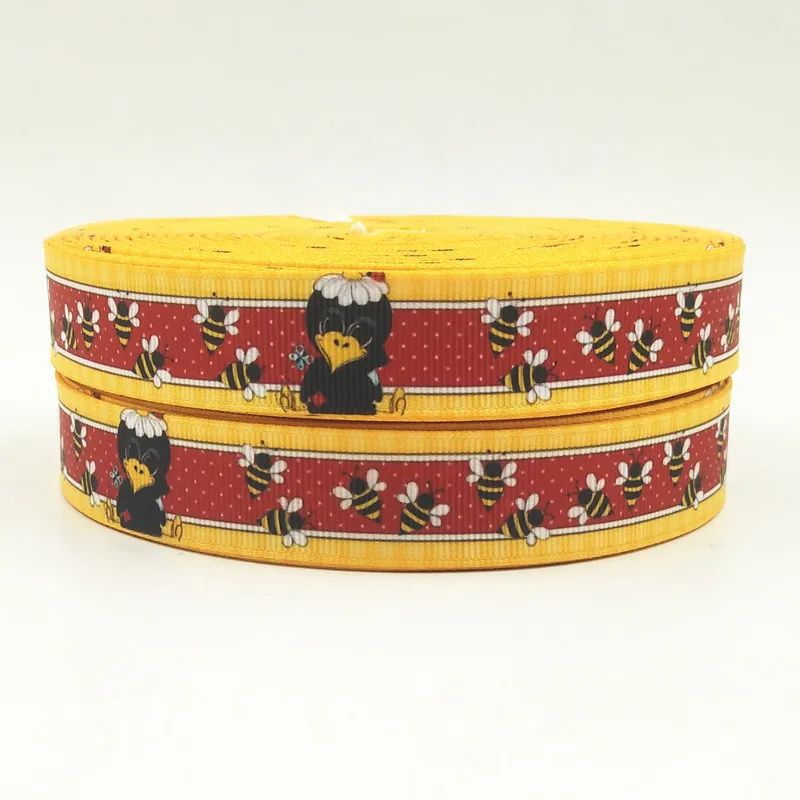 Q&N ribbon 7/8inch 22mm crow and bee printed grosgrain ribbon 50yards/roll for headband hair tie free shipping
Q&N ribbon 7/8inch 22mm crow and bee printed grosgrain ribbon 50yards/roll for headband hair tie free shipping