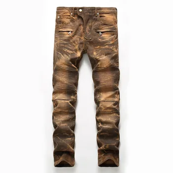 2018 Mens Skinny Jean Distressed Slim Elastic Jeans Denim Biker Jeans Hip hop Pants Washed Ripped Jeans Plus Size 28-42
2018 Mens Skinny Jean Distressed Slim Elastic Jeans Denim Biker Jeans Hip hop Pants Washed Ripped Jeans Plus Size 28-42