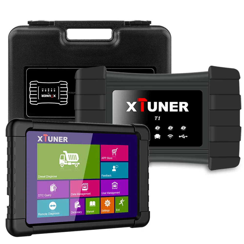 Xtuner T1 OBD2 OBD 2 Scanner Heavy Duty Truck ODB2 Car Diagnostic Tool SRS ABS DPF Reset Automotive Scanner For BUS Excavator
Xtuner T1 OBD2 OBD 2 Scanner Heavy Duty Truck ODB2 Car Diagnostic Tool SRS ABS DPF Reset Automotive Scanner For BUS Excavator