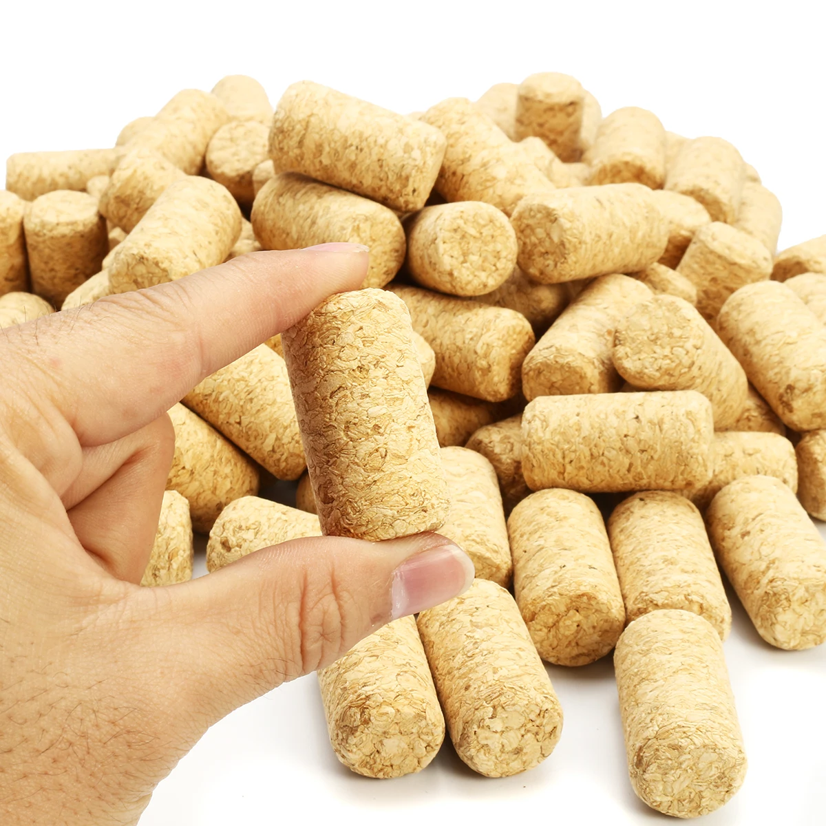 100Pcs Straight Wood Corks Wine Stopper Wood Bottle Stopper Cone Type Wine Bottle Corks Plug Sealing Cap Beer Bottle Corks 
100Pcs Straight Wood Corks Wine Stopper Wood Bottle Stopper Cone Type Wine Bottle Corks Plug Sealing Cap Beer Bottle Corks