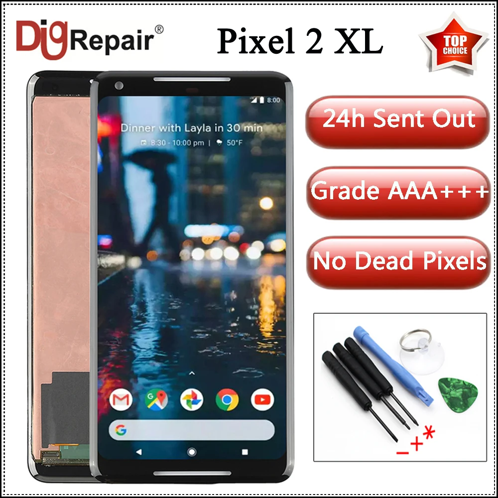 For Google Pixel 2 xl LCD Display Touch Screen For Pixel 2 xl LCD Digitizer Replacements Parts Display For Pixel 2 XL Screen
For Google Pixel 2 xl LCD Display Touch Screen For Pixel 2 xl LCD Digitizer Replacements Parts Display For Pixel 2 XL Screen