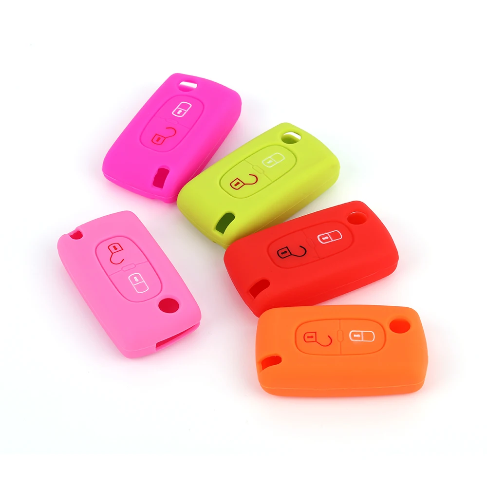 Free Shipping Hot Sale 2 buttons Folding Silicone Car Key Case For 207 307 308 407 408 For Citroen C3 C4 C4L C5 C6 Cover
Free Shipping Hot Sale 2 buttons Folding Silicone Car Key Case For 207 307 308 407 408 For Citroen C3 C4 C4L C5 C6 Cover