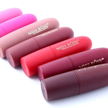 MISS ROSE Sexy Red Lips Matte Velvet Lipstick Pencil Cosmetic Long Lasting Makeup Brown Matte Lipstick
MISS ROSE Sexy Red Lips Matte Velvet Lipstick Pencil Cosmetic Long Lasting Makeup Brown Matte Lipstick