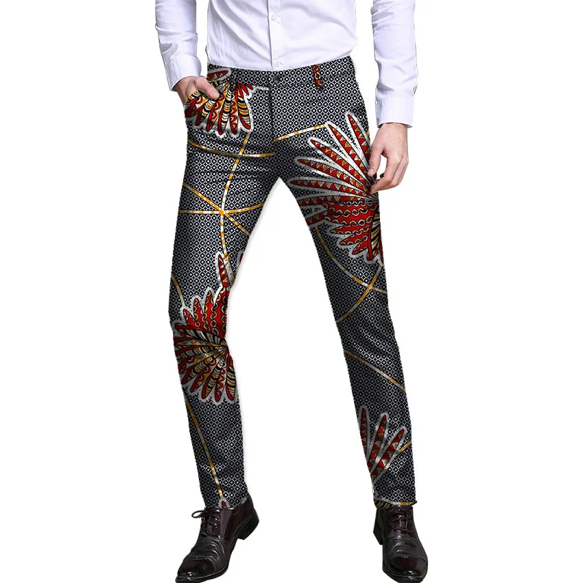 African print mens pants Clearance