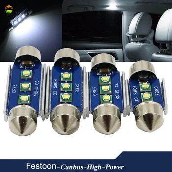 YSY 50pcs Festoon 31mm 36mm 39mm 41mm Bulb C5W C10W Super Bright LED Canbus Error Free Auto Interior Doom Lamp Car Styling Light
YSY 50pcs Festoon 31mm 36mm 39mm 41mm Bulb C5W C10W Super Bright LED Canbus Error Free Auto Interior Doom Lamp Car Styling Light