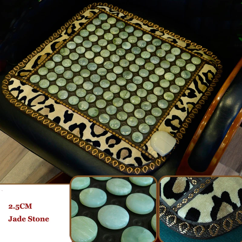 Masajeador HealthCare Jade Heating Pad Infrared Therpay Heating Natural Jade Stone Mat Office Chair Mattress 45X45CM 220V
Masajeador HealthCare Jade Heating Pad Infrared Therpay Heating Natural Jade Stone Mat Office Chair Mattress 45X45CM 220V
